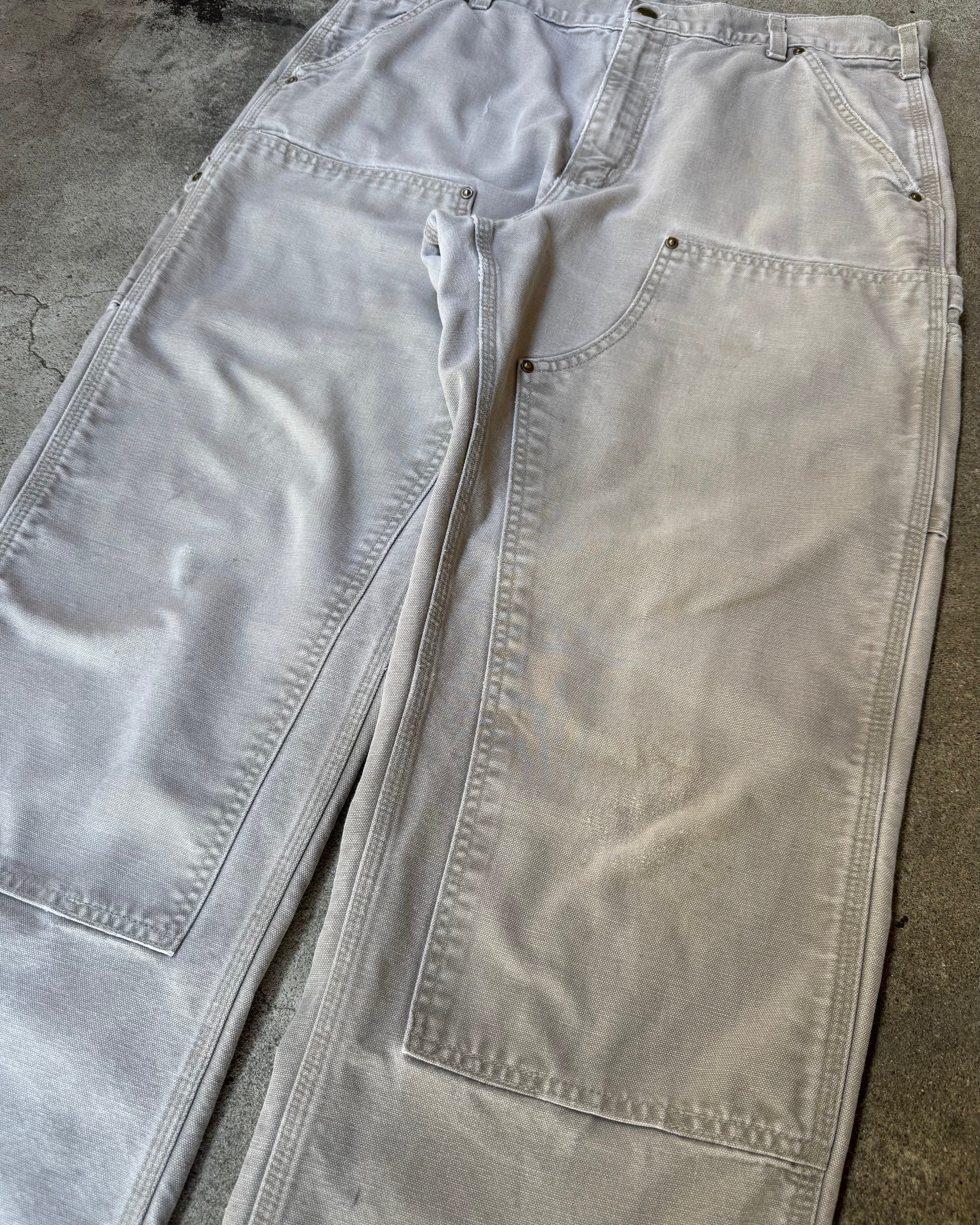 00’s “Carhartt”faded double knee work wear pants