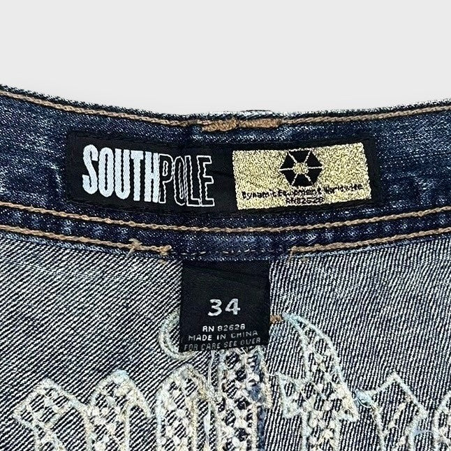 90’s "SOUTH POLE"
Wide denim pants