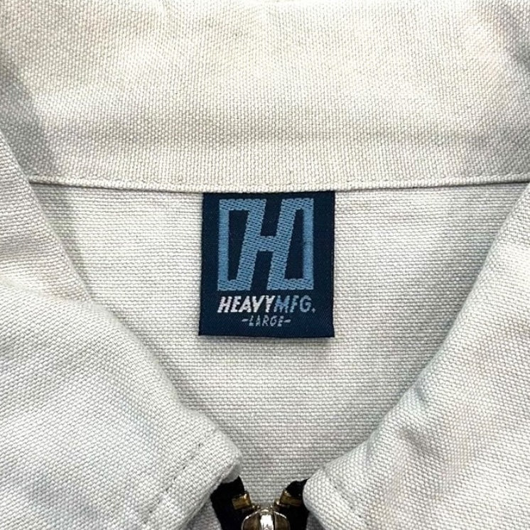 90's "HEAVY MFG" zip up jacket