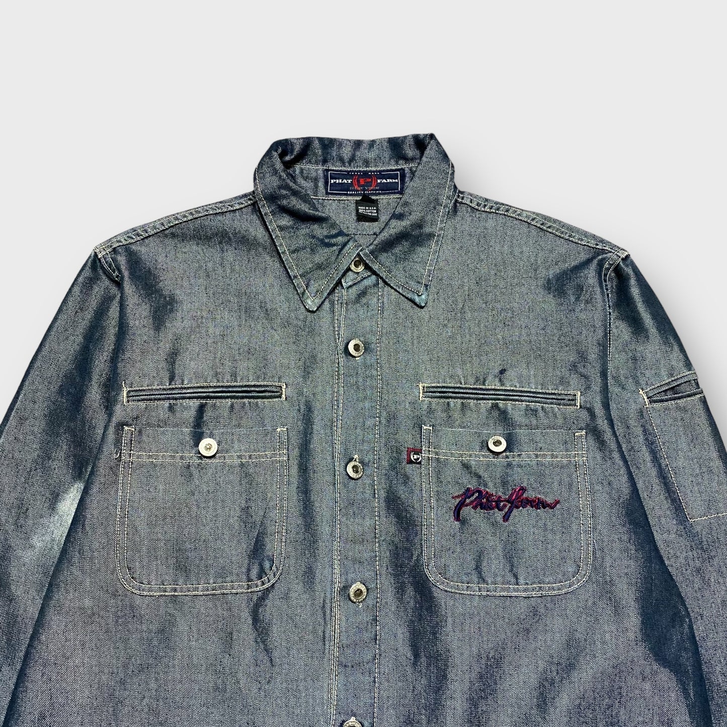 "PHAT FARM" Ruster denim jacket