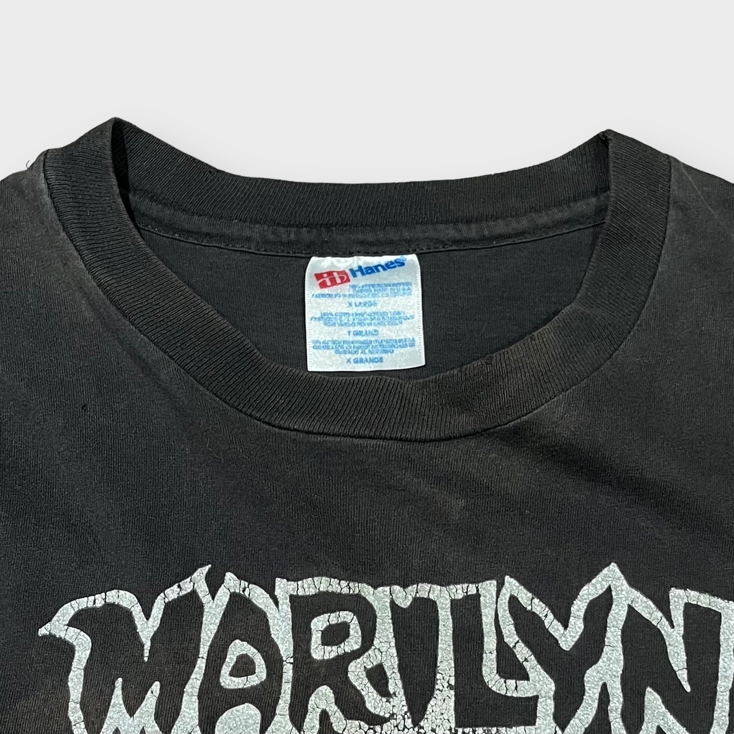 1994 Marilyn Manson
“I am the got of fuck” t-shirt