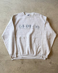 90’s “THE MARK OF THE MILLENNIUM” crew neck sweat