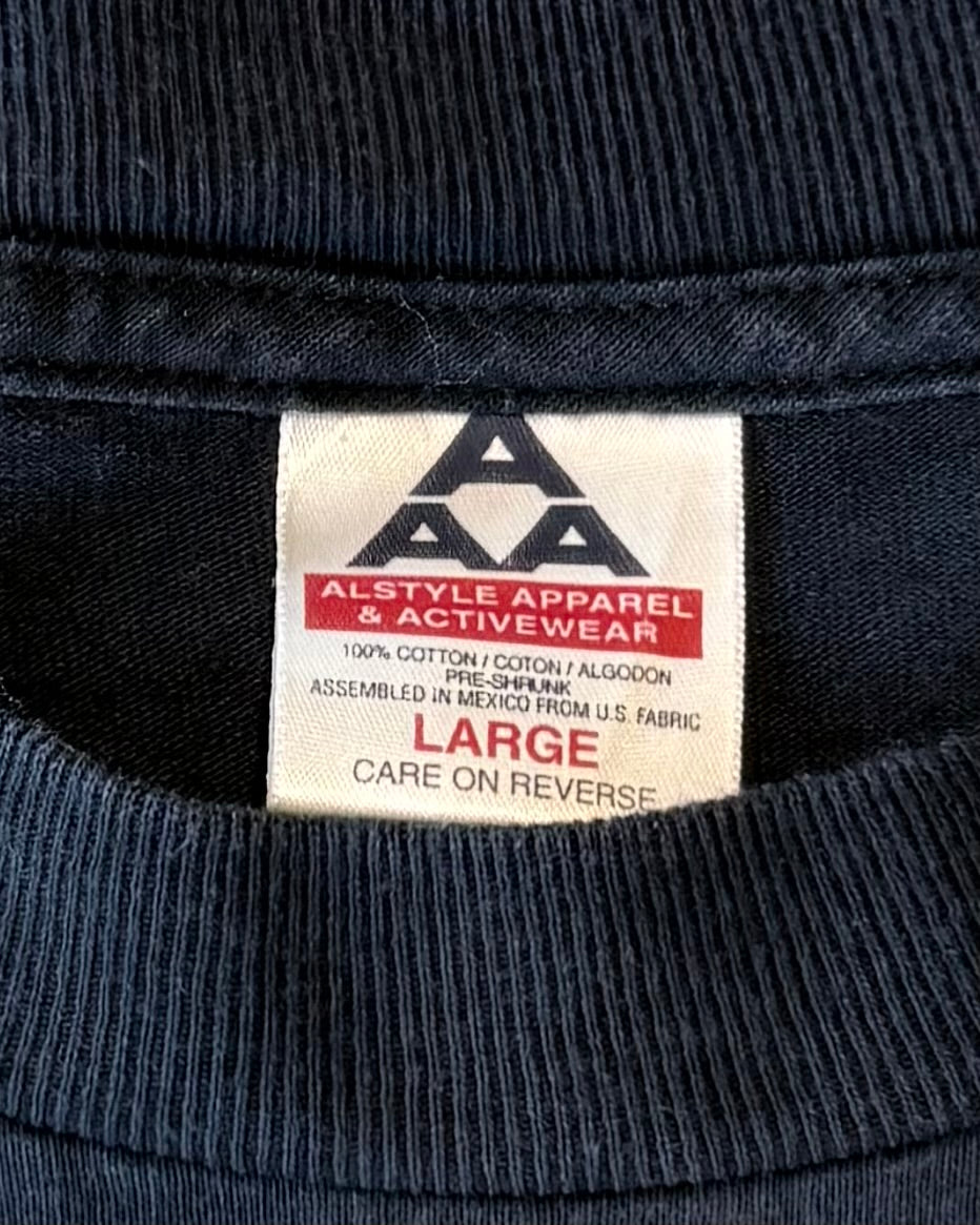 00's
"sleeve design" l/s t-shirt large