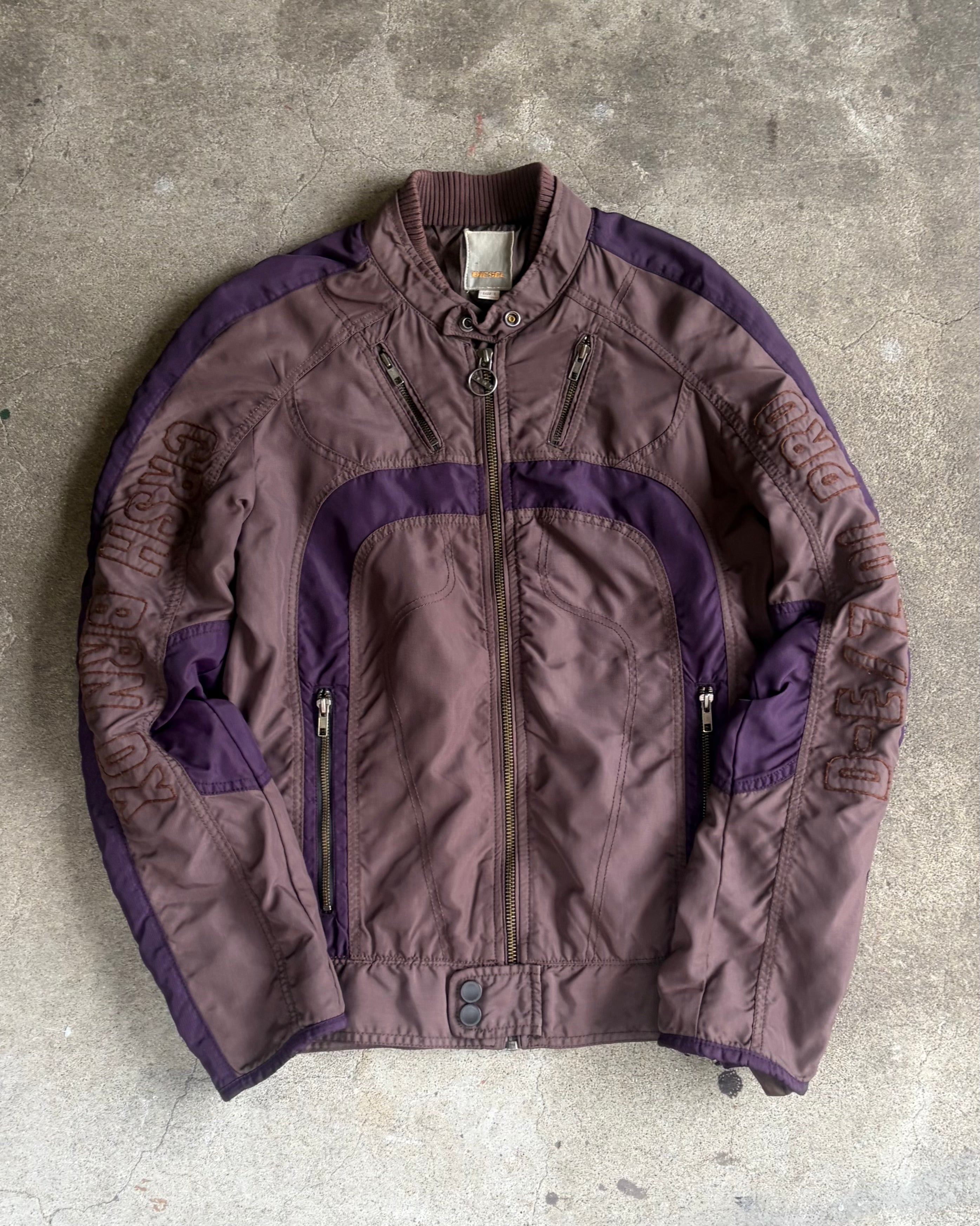 90-00’s “DIESEL” nylon jacket LARGE