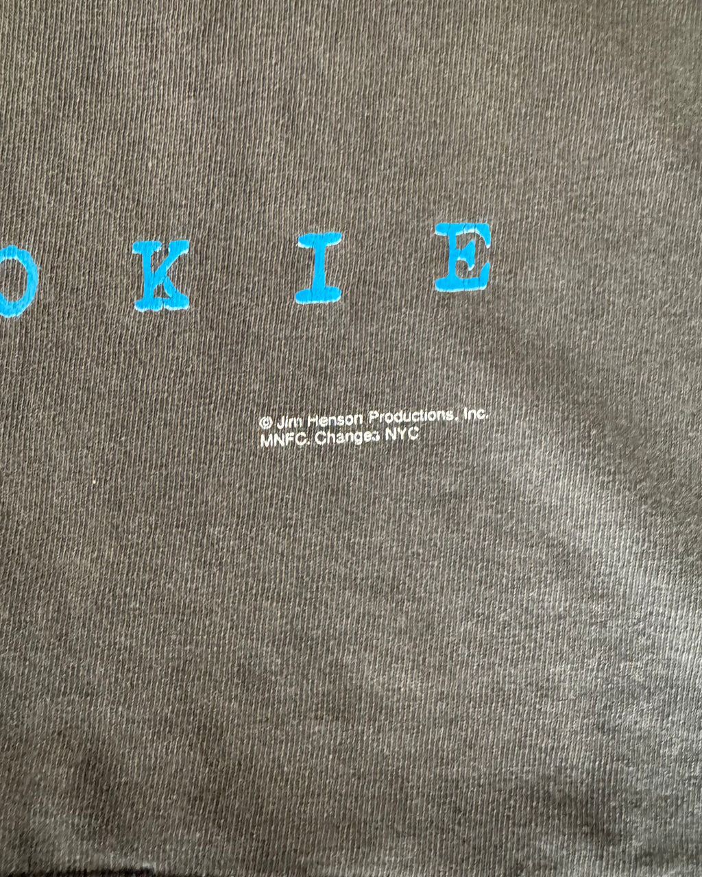90’s Sesame Street
“Cookie monster” character t-shirt MEDIUM