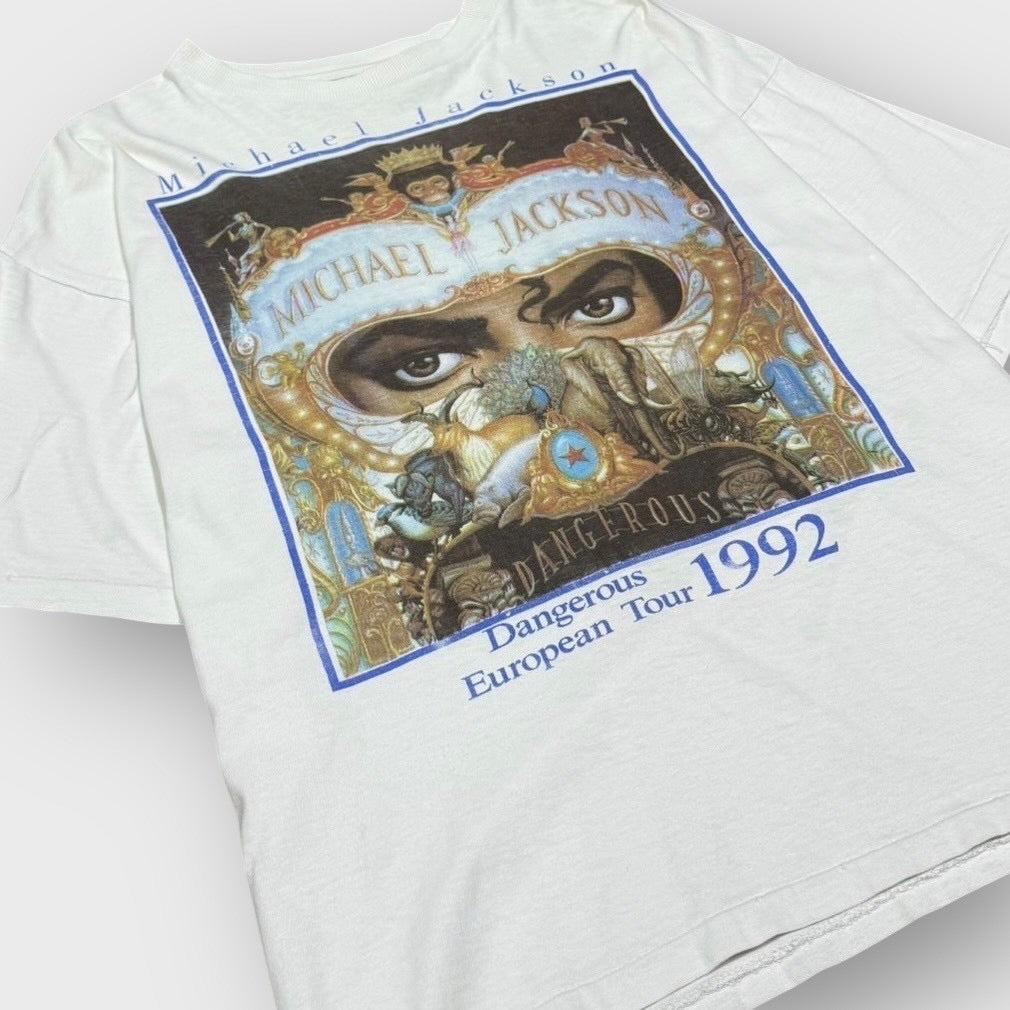 90's “Michael Jackson” “Dangerous European Tour” t-shirt – XXNT