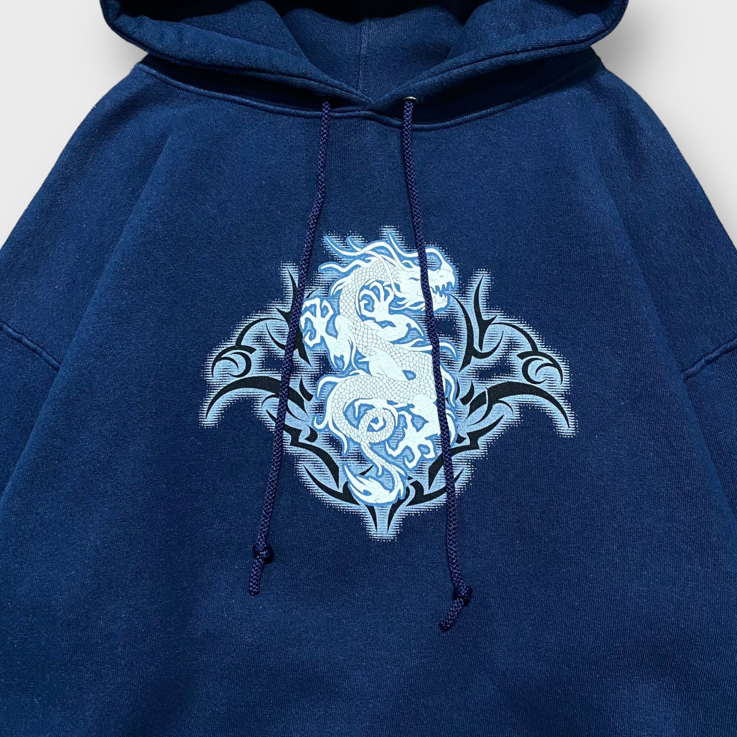 Tribal dragon design hoodie
