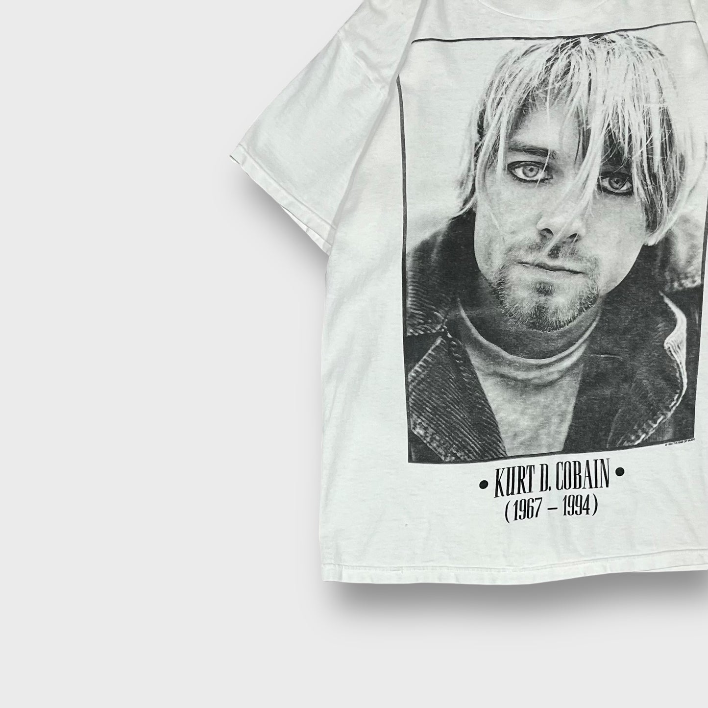 90’s “KURT COBAIN”
追悼t-shirt