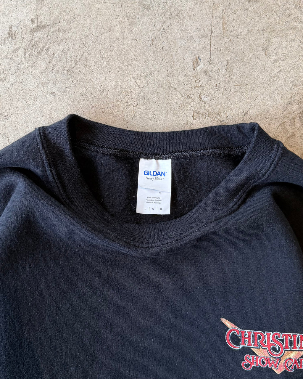 00’s “CHRISTINE SHOW CAR” sweat LARGE