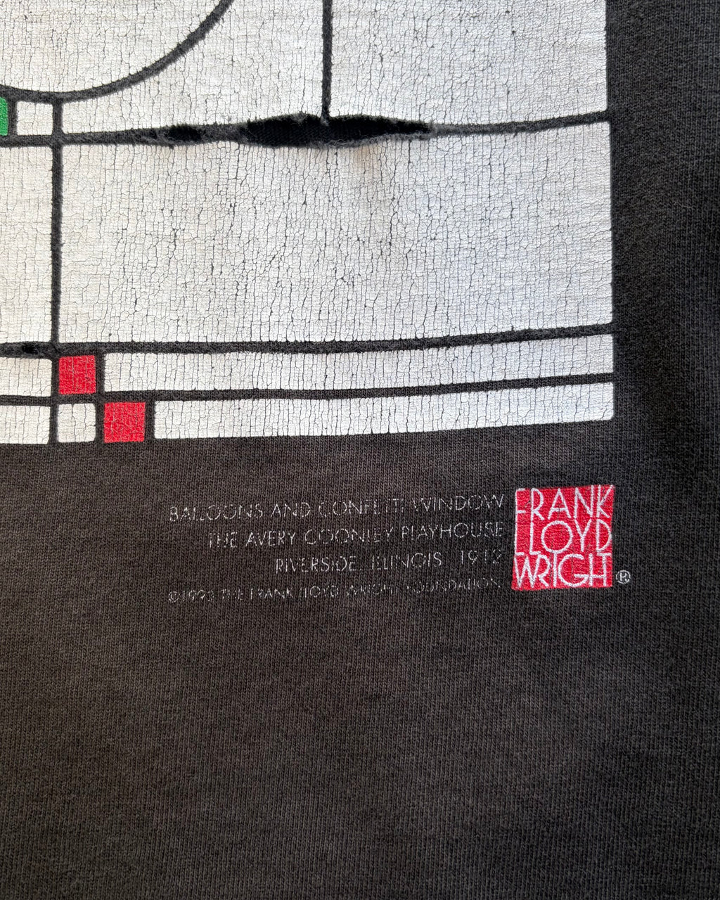 90’s “Frank Lloyd Wright” art t-shirt large
