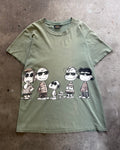 90’s PEANUTS
“SNOOPY” character t-shirt medium
