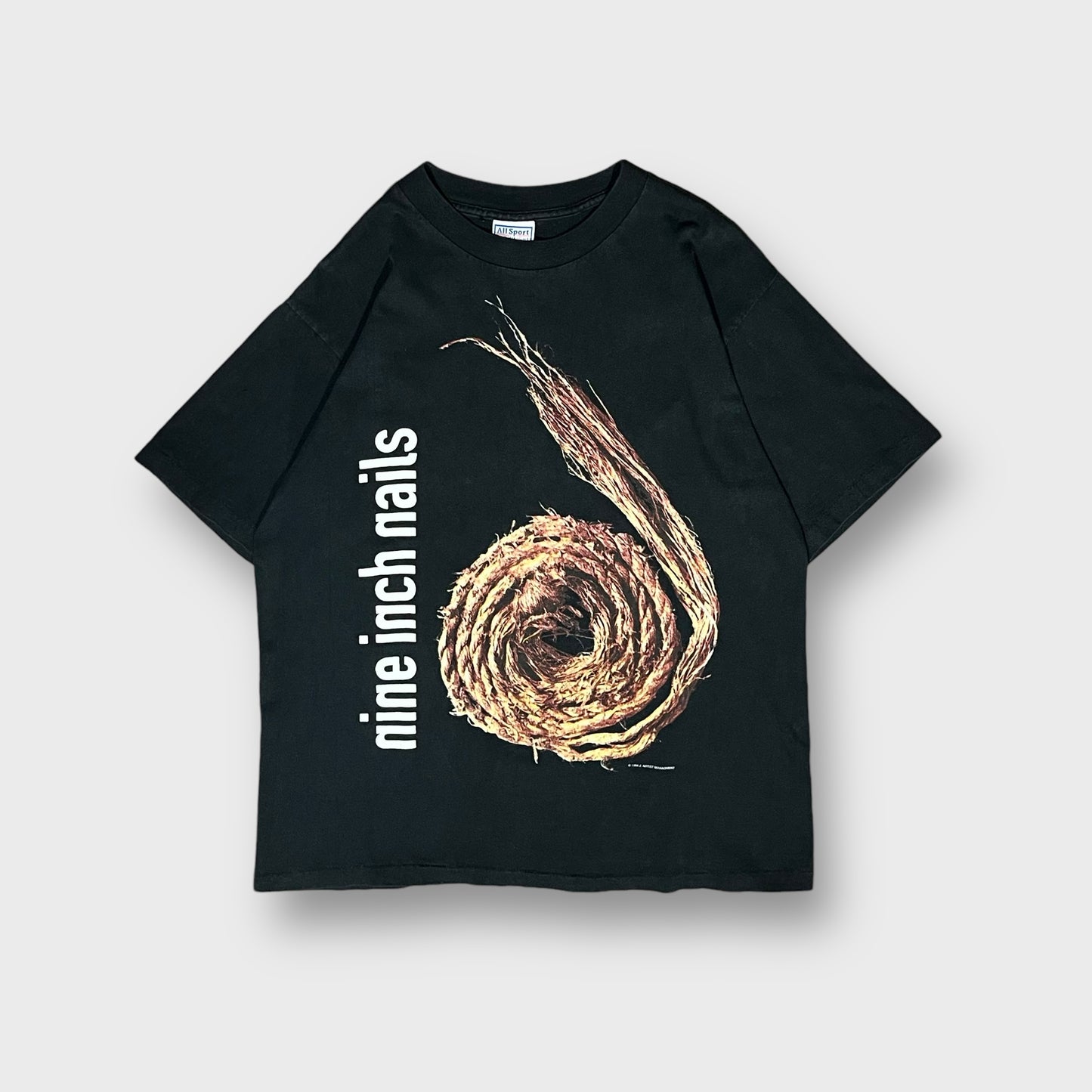 1994 NINE INCH NAILS
“the downward spiral” band t-shirt