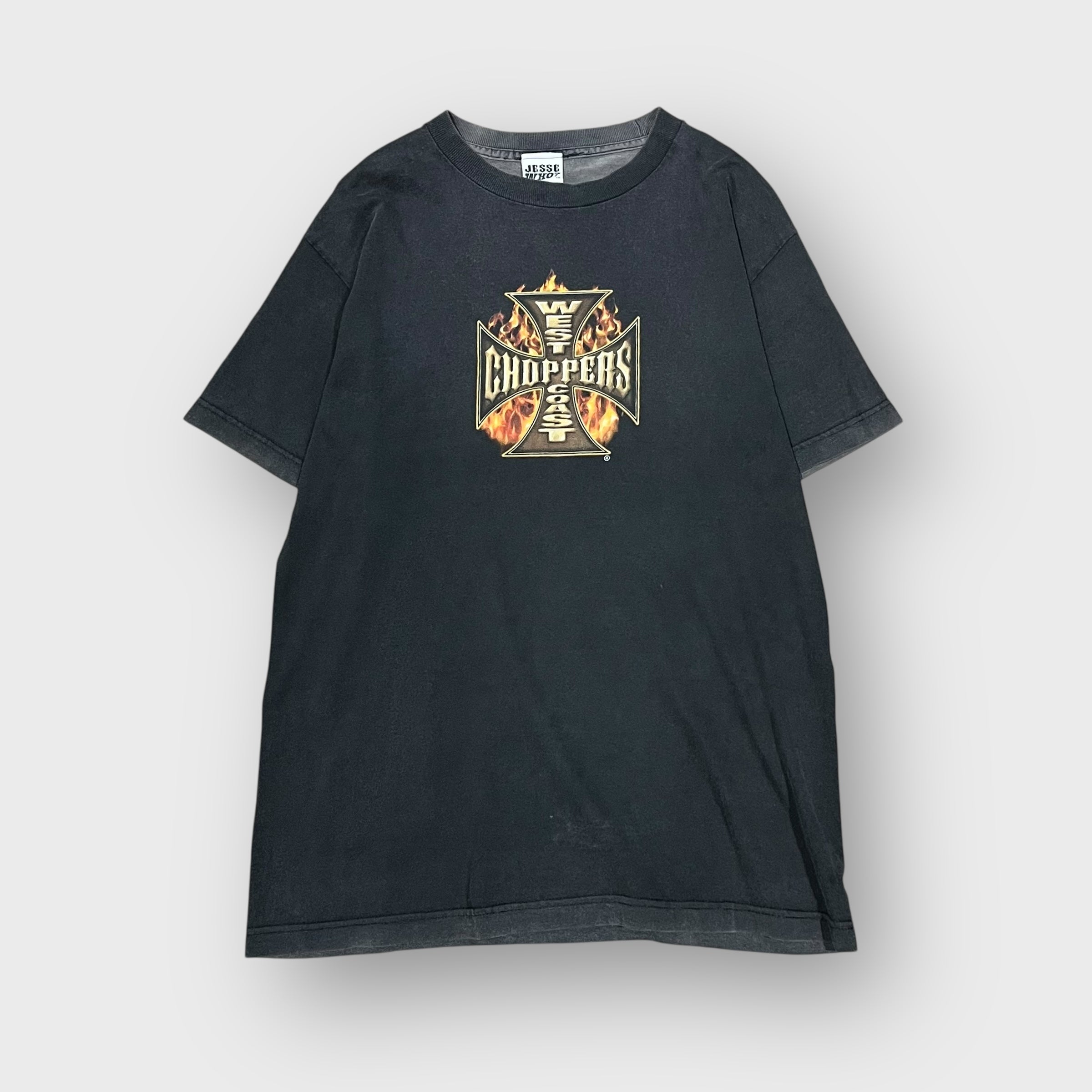 90s WEST COAST CHOPPERS Tシャツ 黒 ブラック L 90s WEST COAST CHOPPERS L/S T-shirt | What'z up