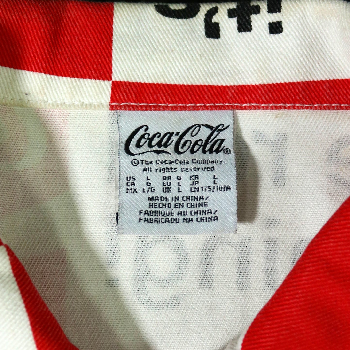 "Coca-Cola" patch work denim jacket