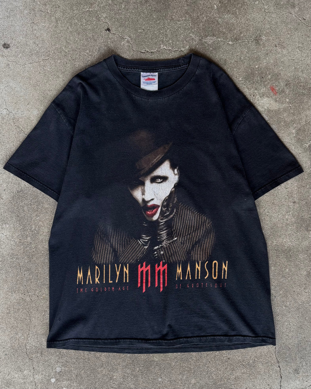 00’s Marilyn Manson
“The Golden Age of grotesque” tour t-shirt LARGE