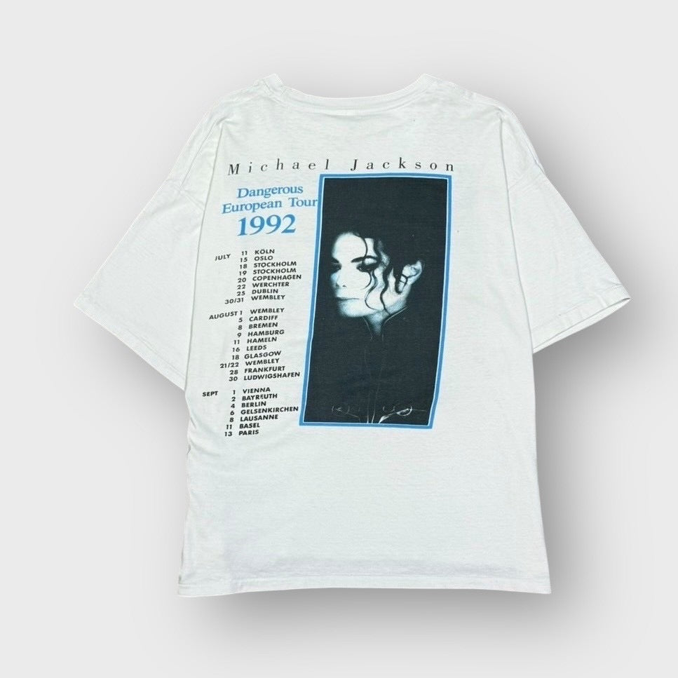 90’s “Michael Jackson”
“Dangerous European Tour” t-shirt