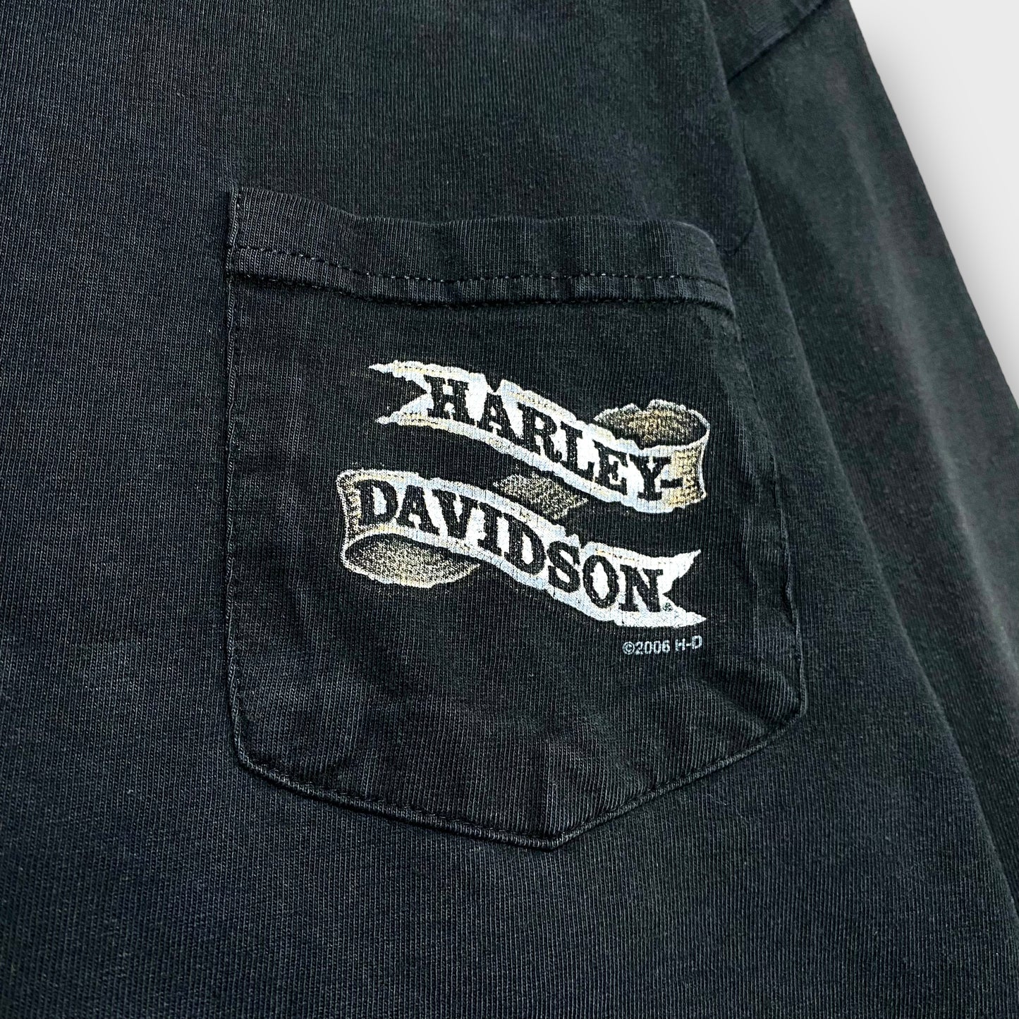 00's "Harley-Davidson" L/S t-shirt