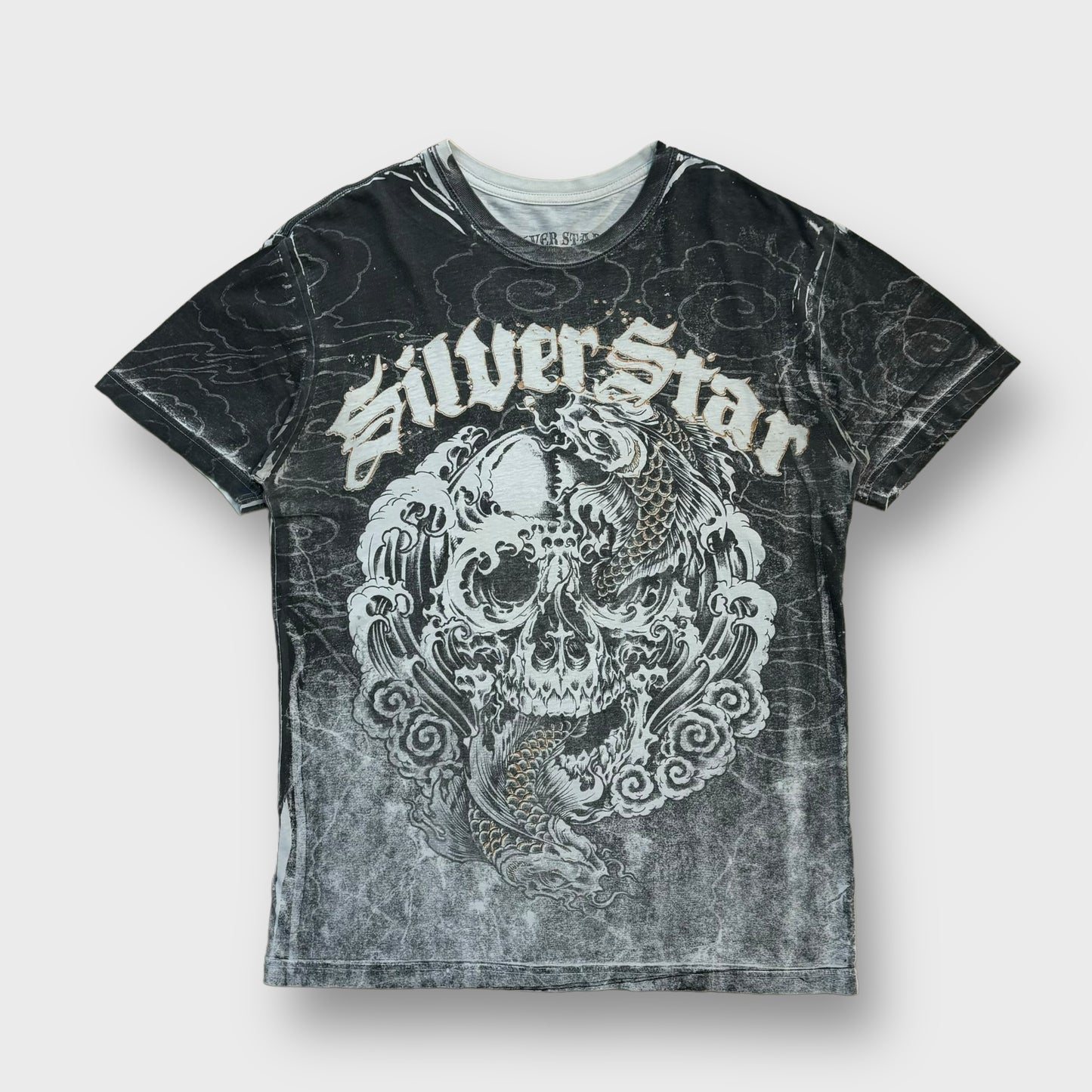 "SILVER STAR" graphic design t-shirt
