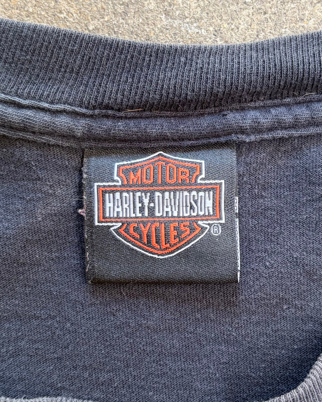 90’s “HARLEY-DAVIDSON” print t-shirt