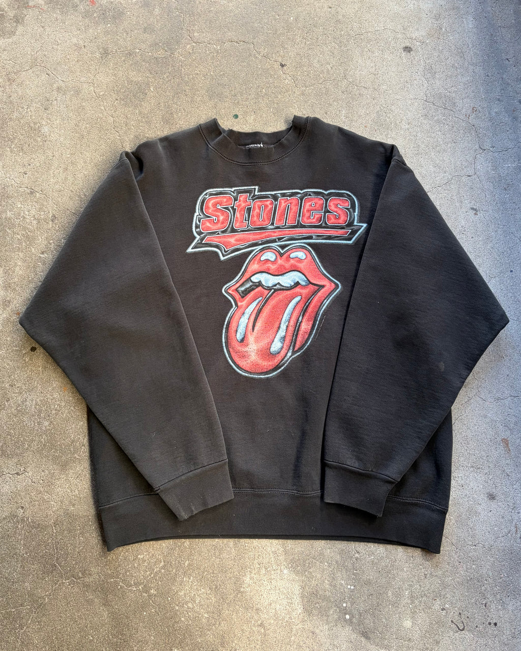 90-00’s “rolling stones” sweat X-large
