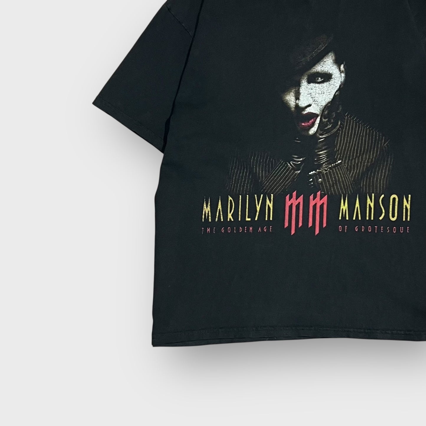 00’s MARILYN MANSON
“The Golden Age of Grotesque Ere” album t-shirt
