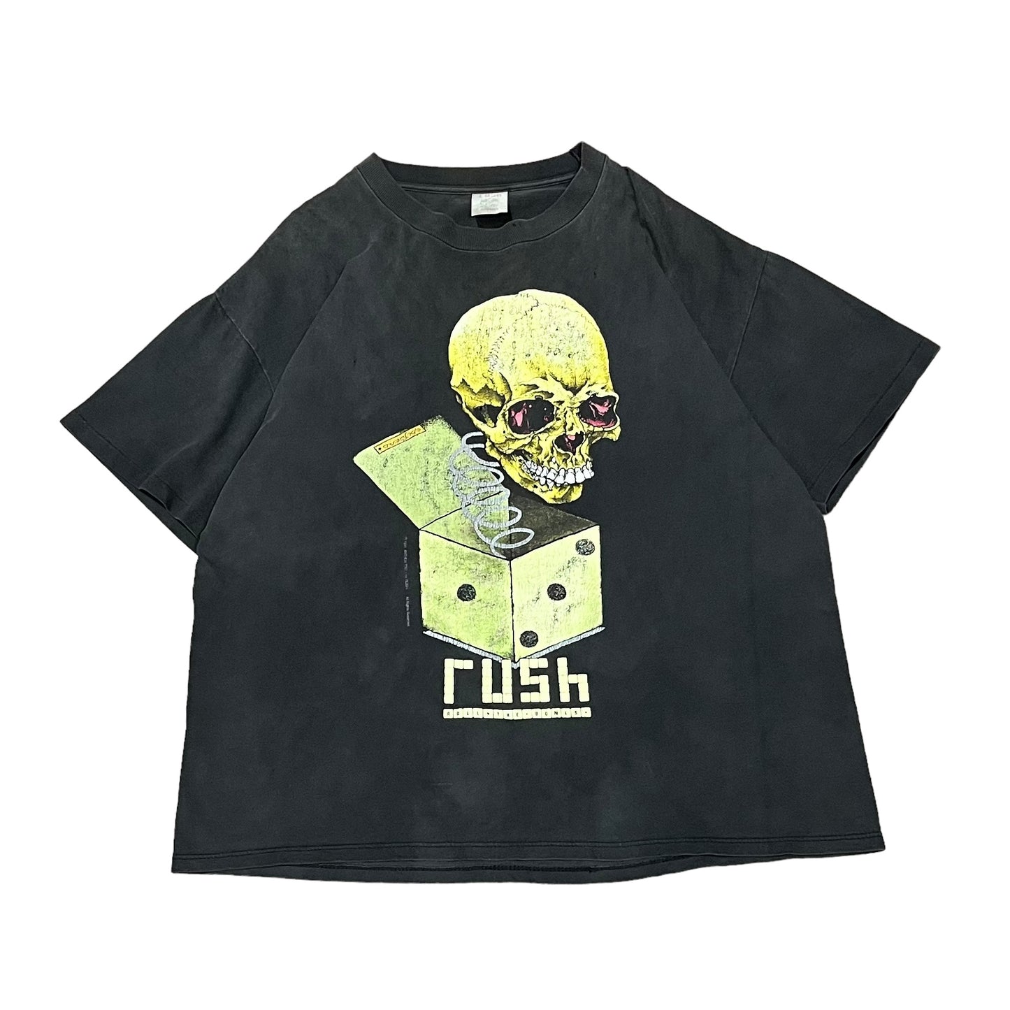 1991 RUSH “Pushead”
Roll the Bones album t-shirt