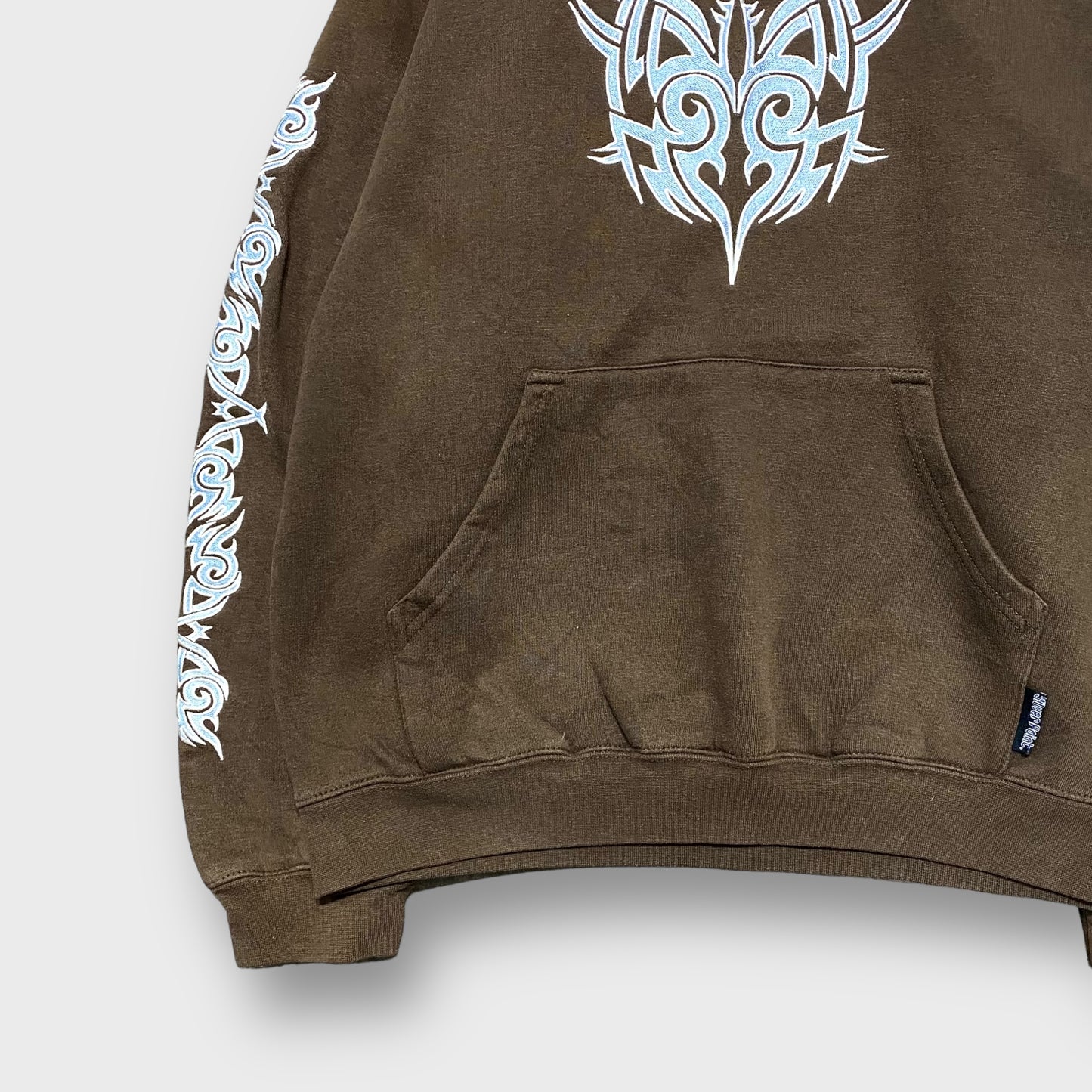 "Silver Point" Tribal design hoodie