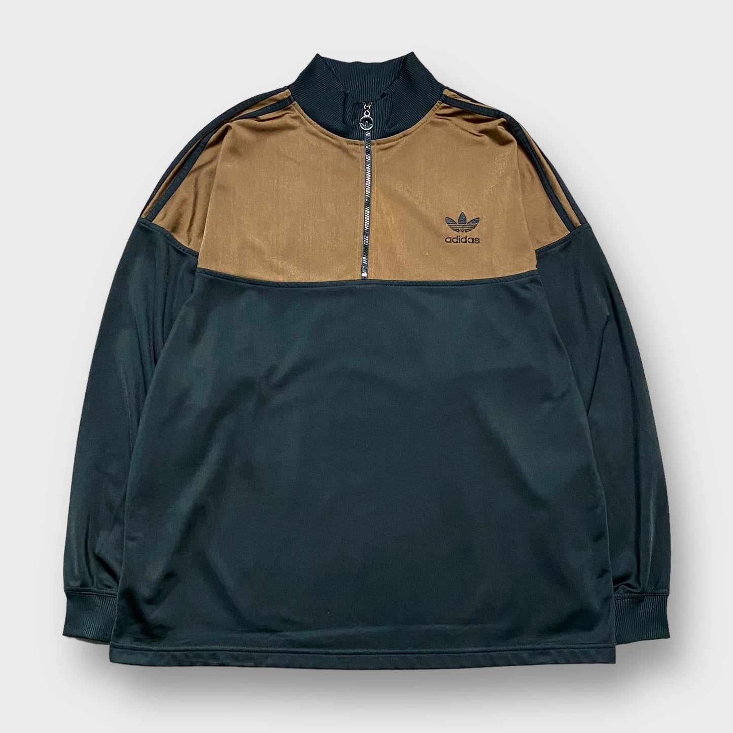 90's "adidas" Half zip pullover