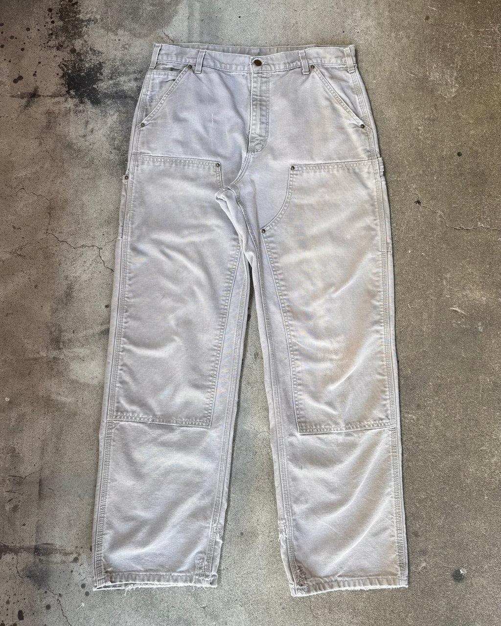 00’s “Carhartt”faded double knee work wear pants