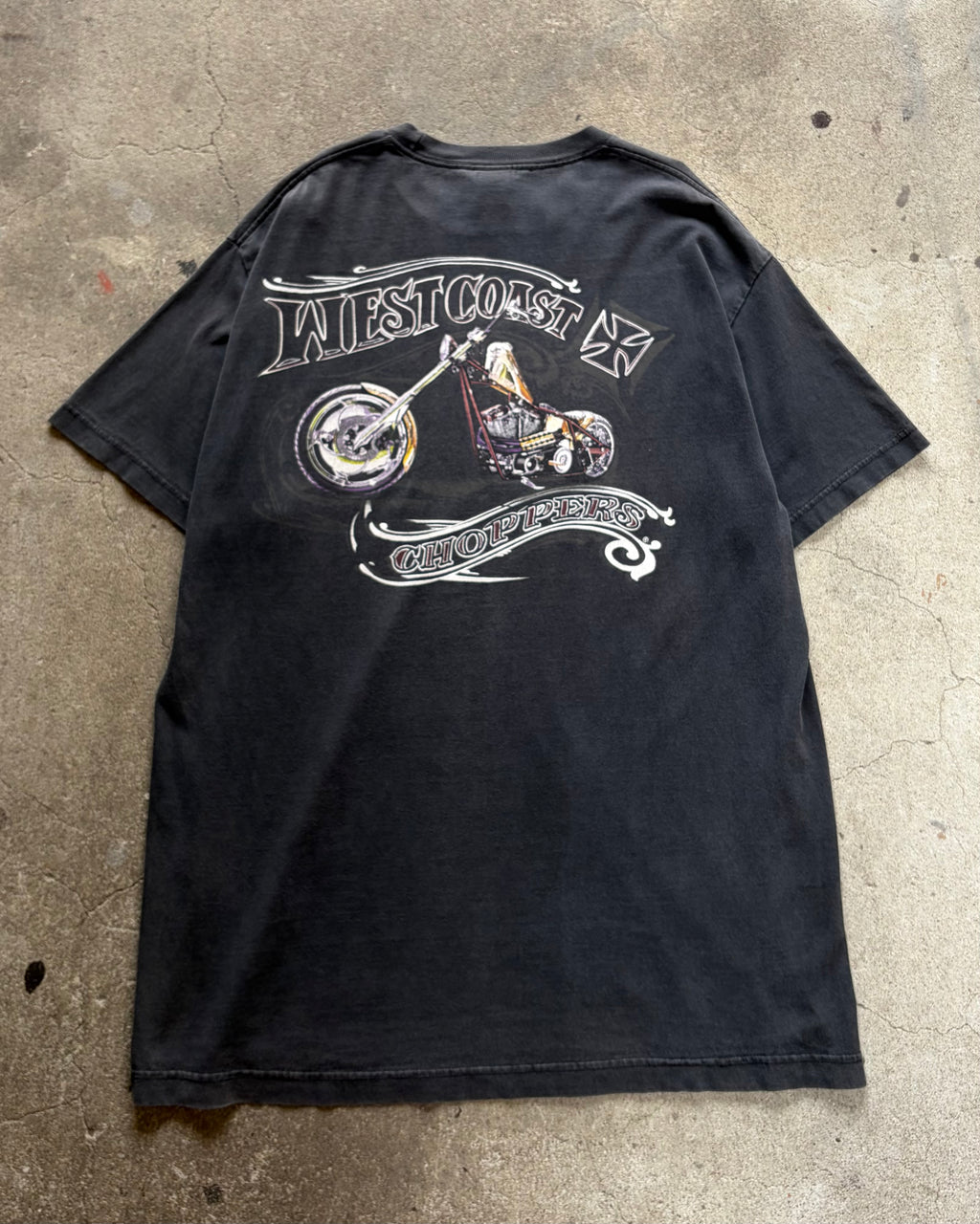 00’s “WEST COAST CHOPPERS”  t-shirt x-large