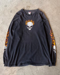 90’s “flame pattern”l/s t-shirt