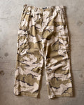 00’s “no boundaries” camouflage cargo pants 36×30