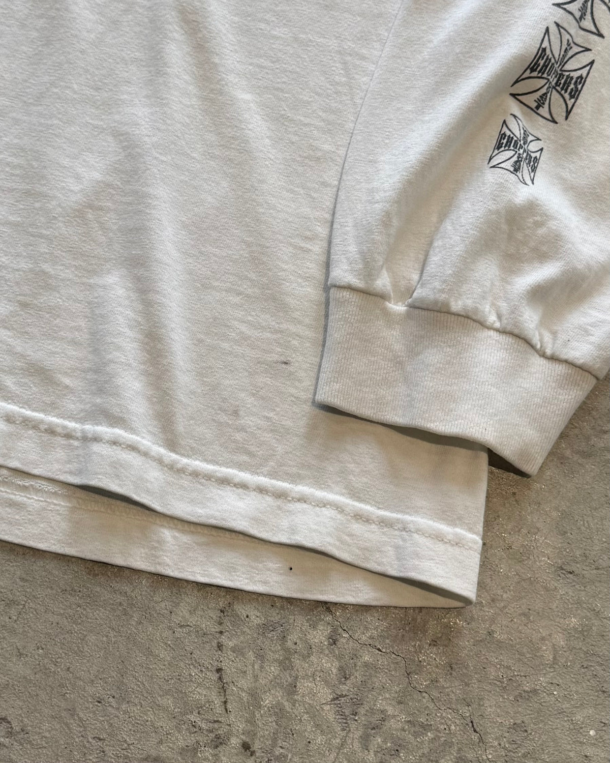 90-00’s “WEST COAST CHOPPERS”
l/s t-shirt X-LARGE