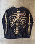 00’s “HARLEY-DAVIDSON” l/s t-shirt LARGE