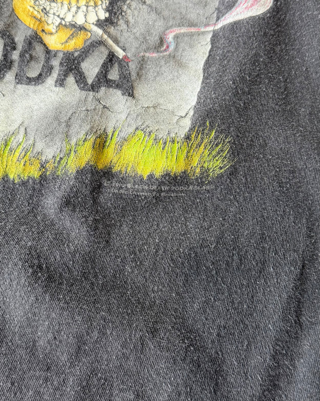 90’s “BLACK DEATH VODKA” company t-shirt X-LARGE