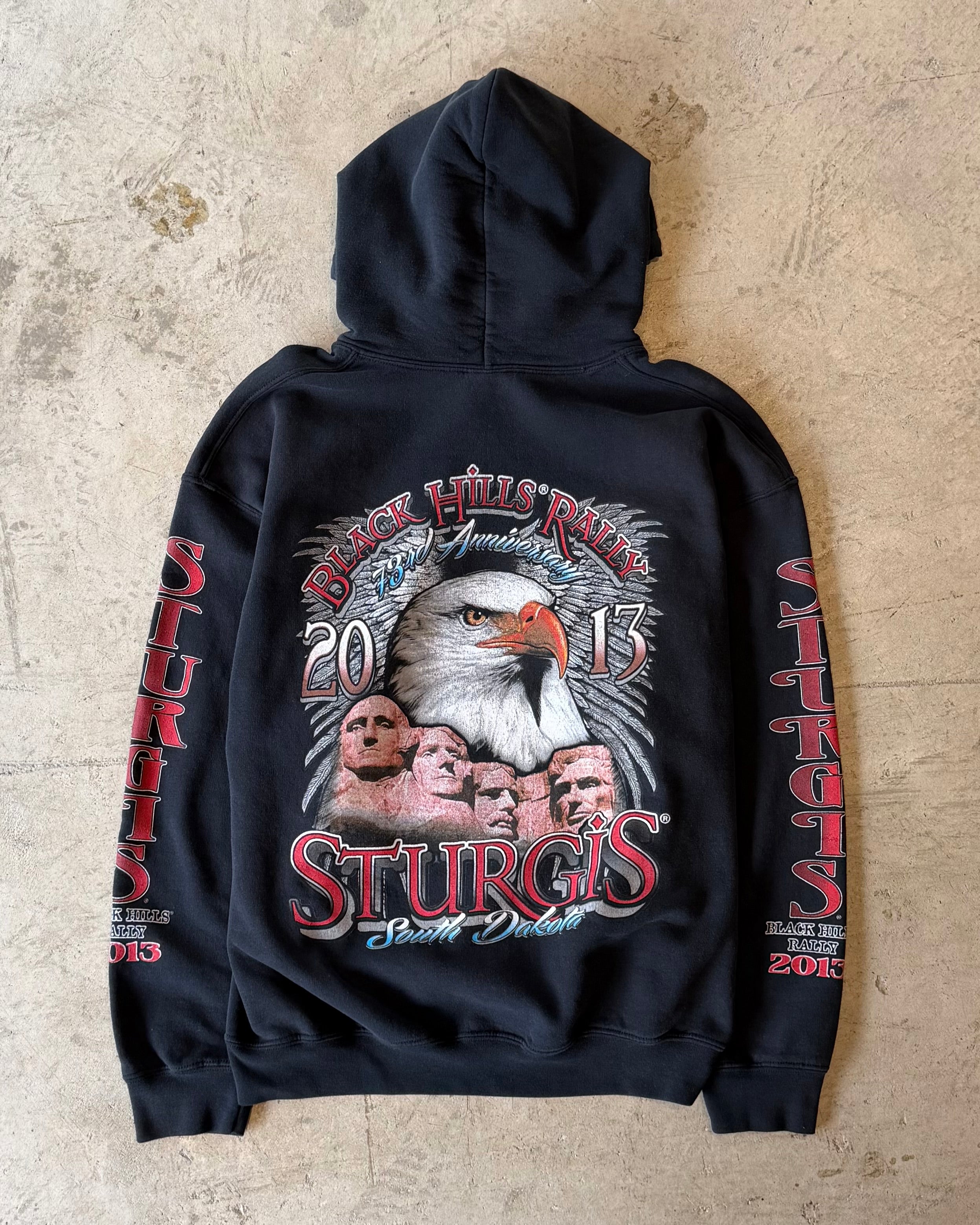 00’s “STURGIS”
pull-over hoodie LARGE