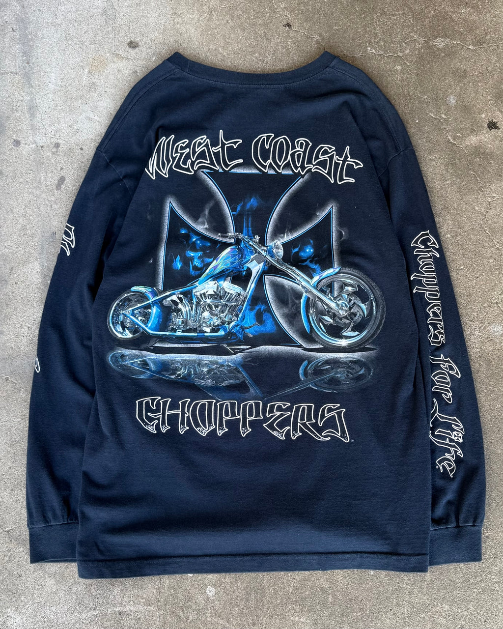 90’S-00’s “WEST COAST CHOPPERS”
I/s t-shirt LARGE