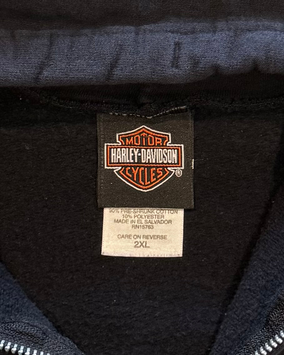 00’s “HARLEY DAVIDSON”
zip up hoodie 2x-large