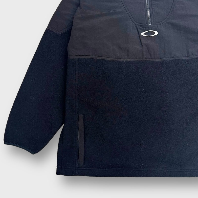 00’s “OAKLEY” half zip fleece pullover