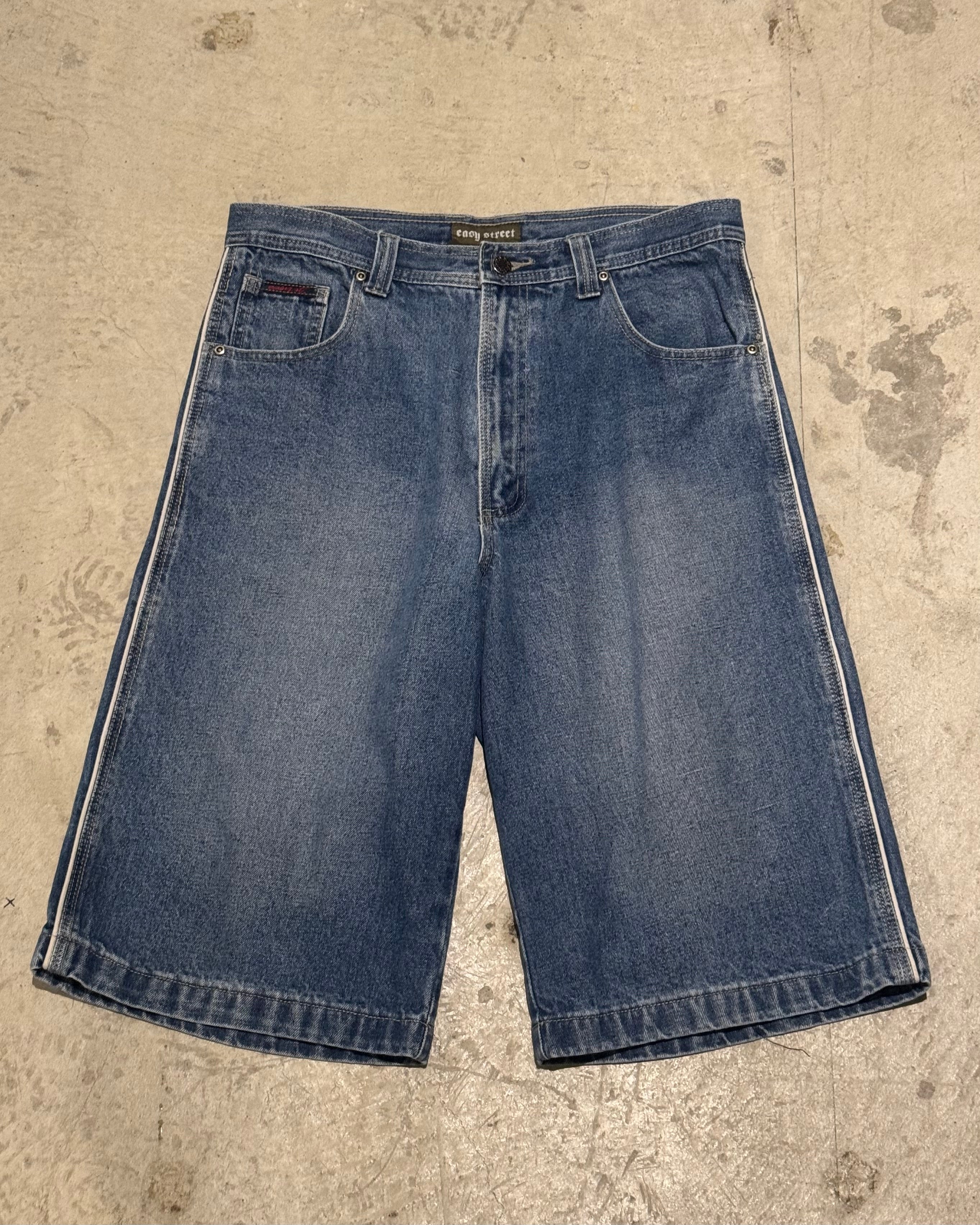 00’s “easy street” short denim pants