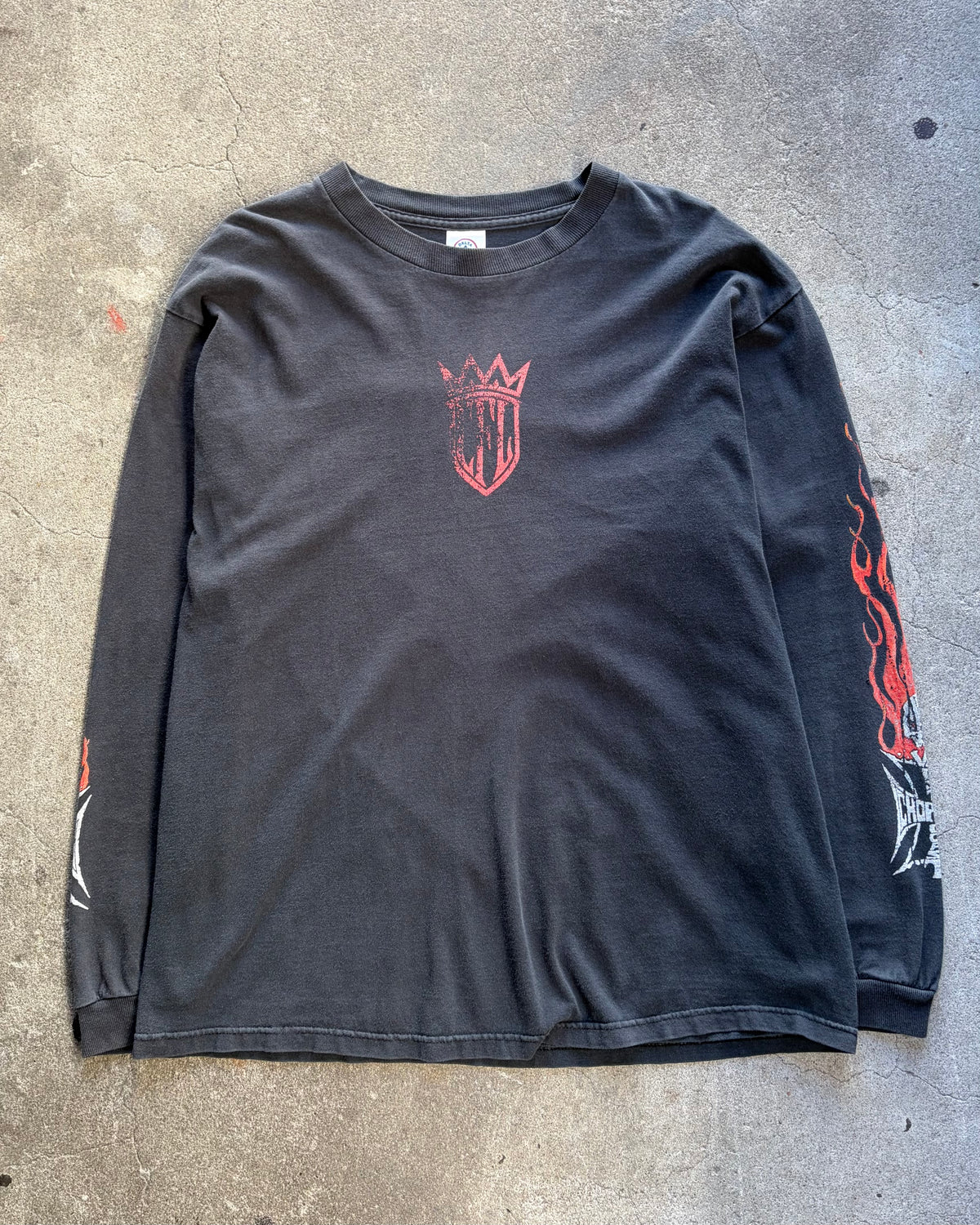 90-00’s “WEST COAST CHOPPERS” l/s t-shirt large