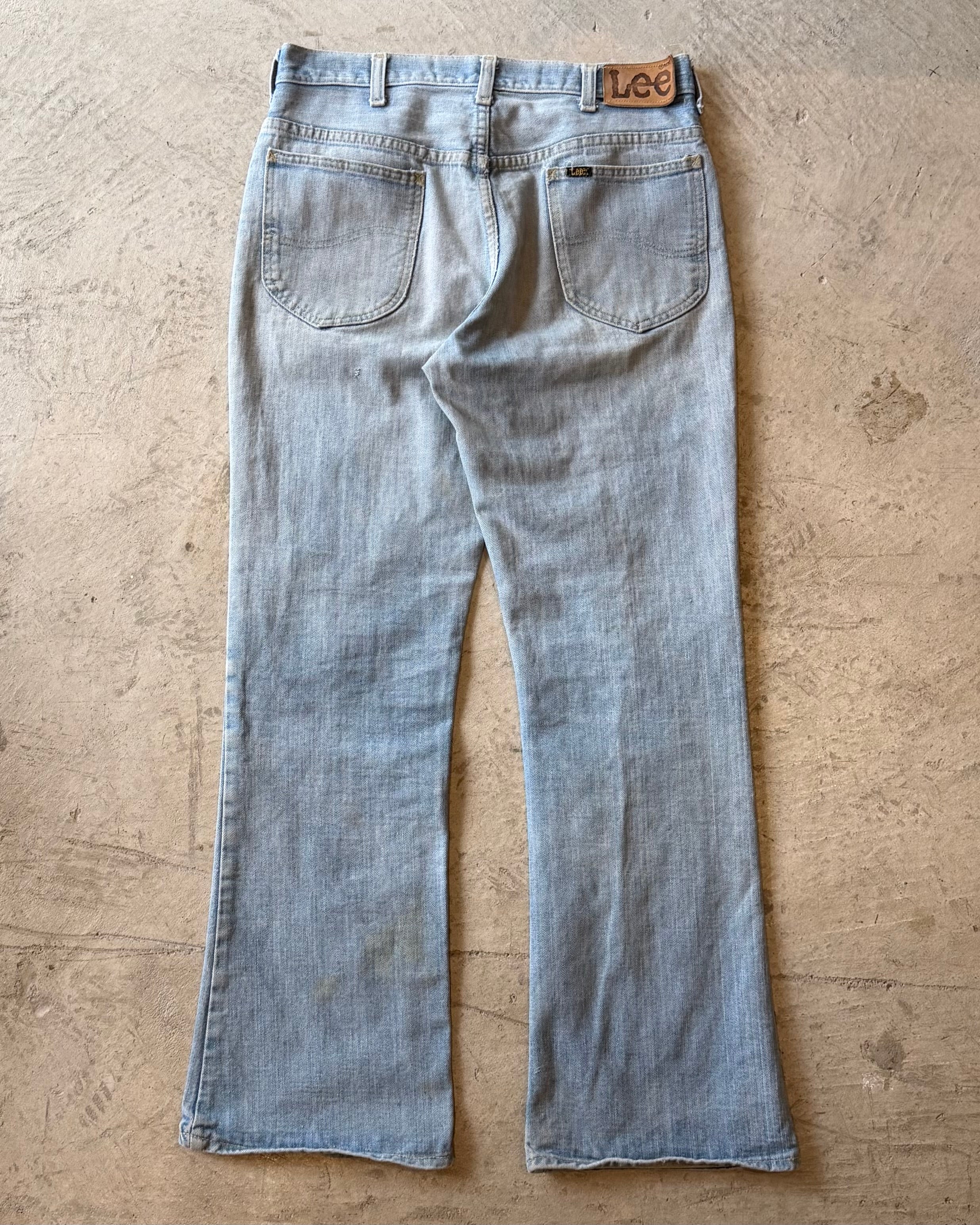 90’s “Lee” faded flare denim pants