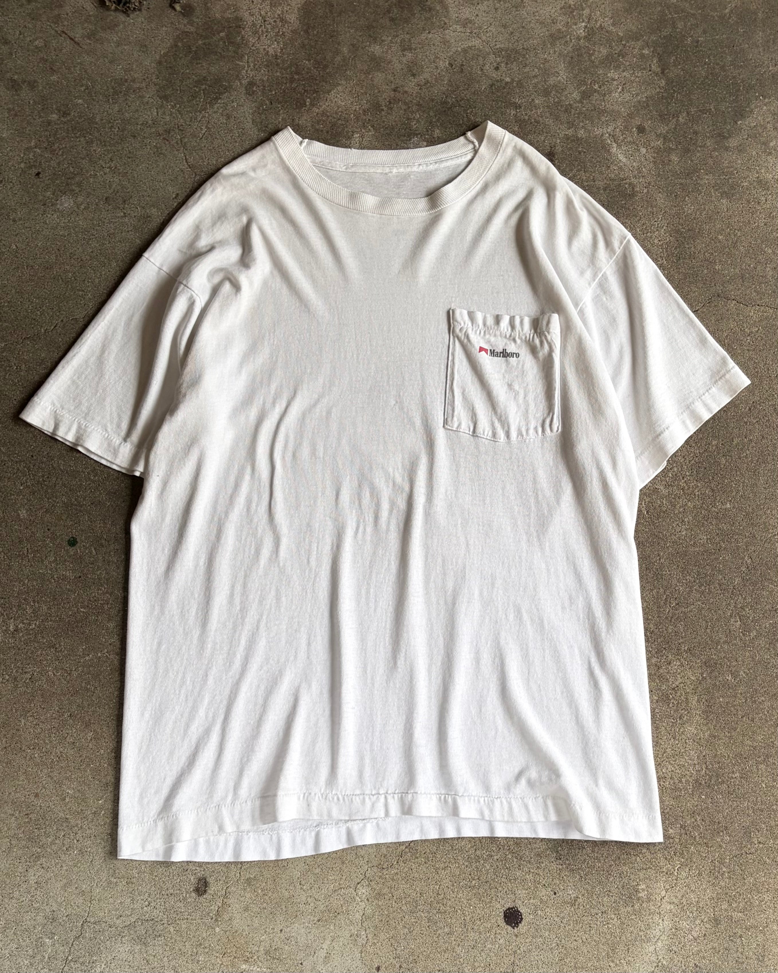 00’s Marlboro
“cowboy” company t-shirt
