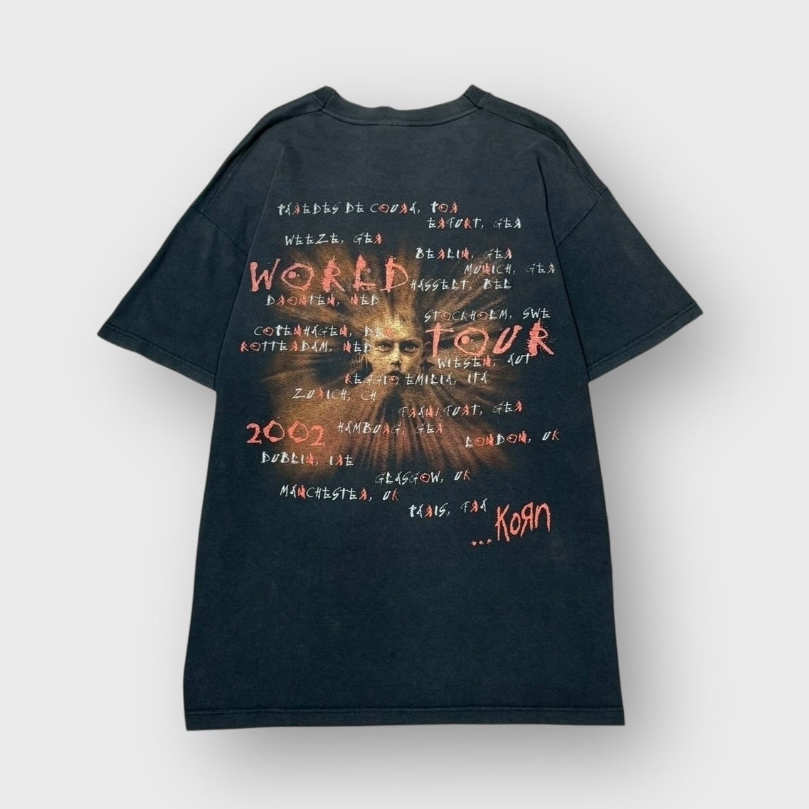 00’s “KORN”
“UNTOUCHABLES” World Tour t-shirt