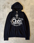 00’s “OZZY OZBOURNE” zip up band hoodie LARGE