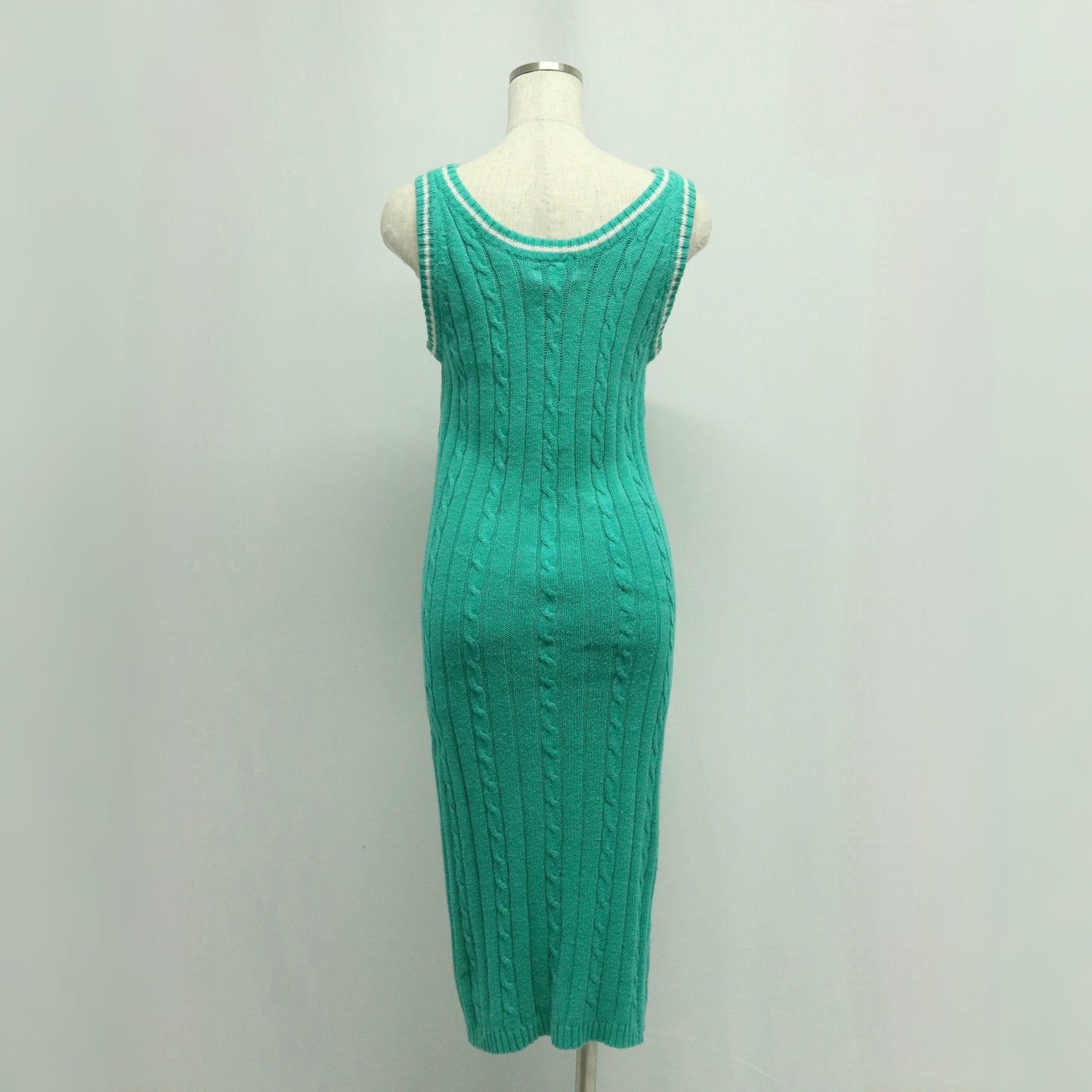 90's "Aria" knit long one-piece