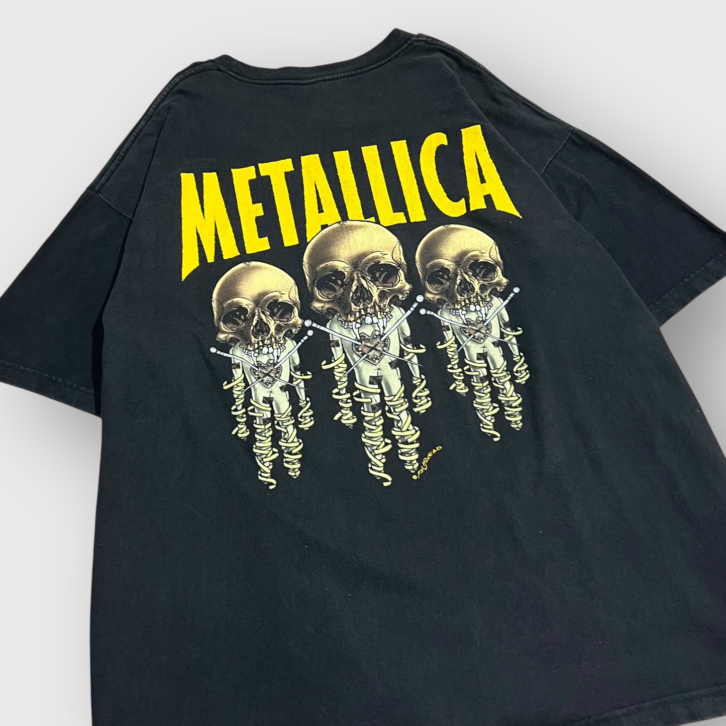 90’s METALLICA “FIXXER”pushead t-shirt