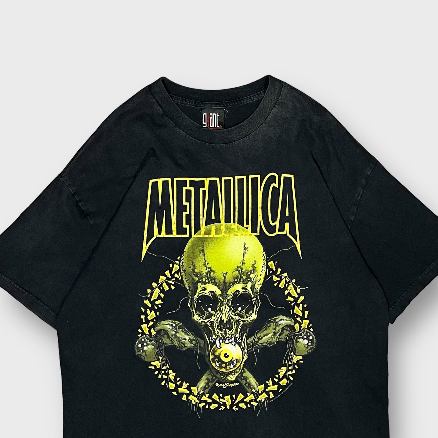 90’s METALLICA
“Pushead”No leaf clover t-shirt