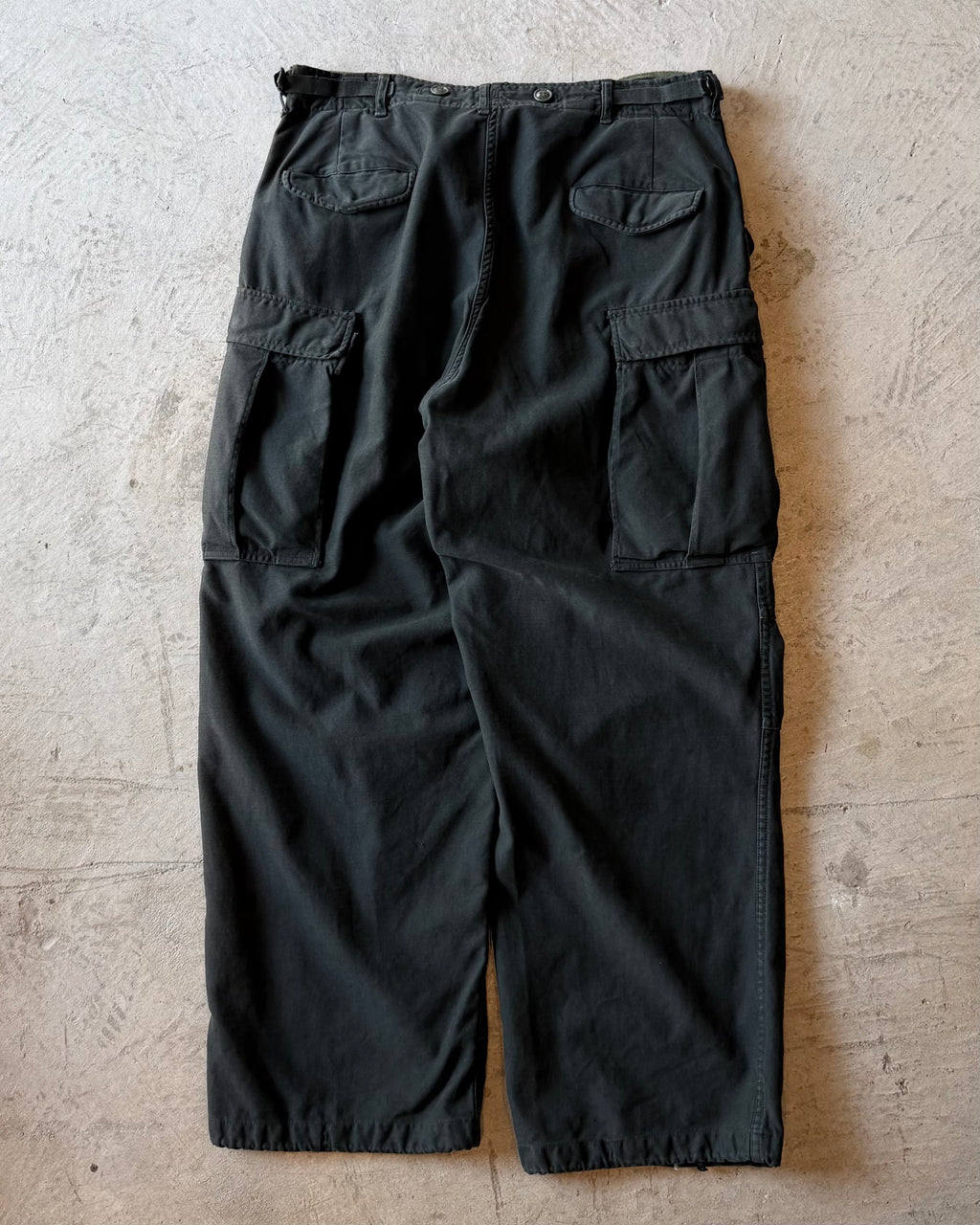 60’s US.ARMY
“m-65” dyed after dyeing field cargo pants