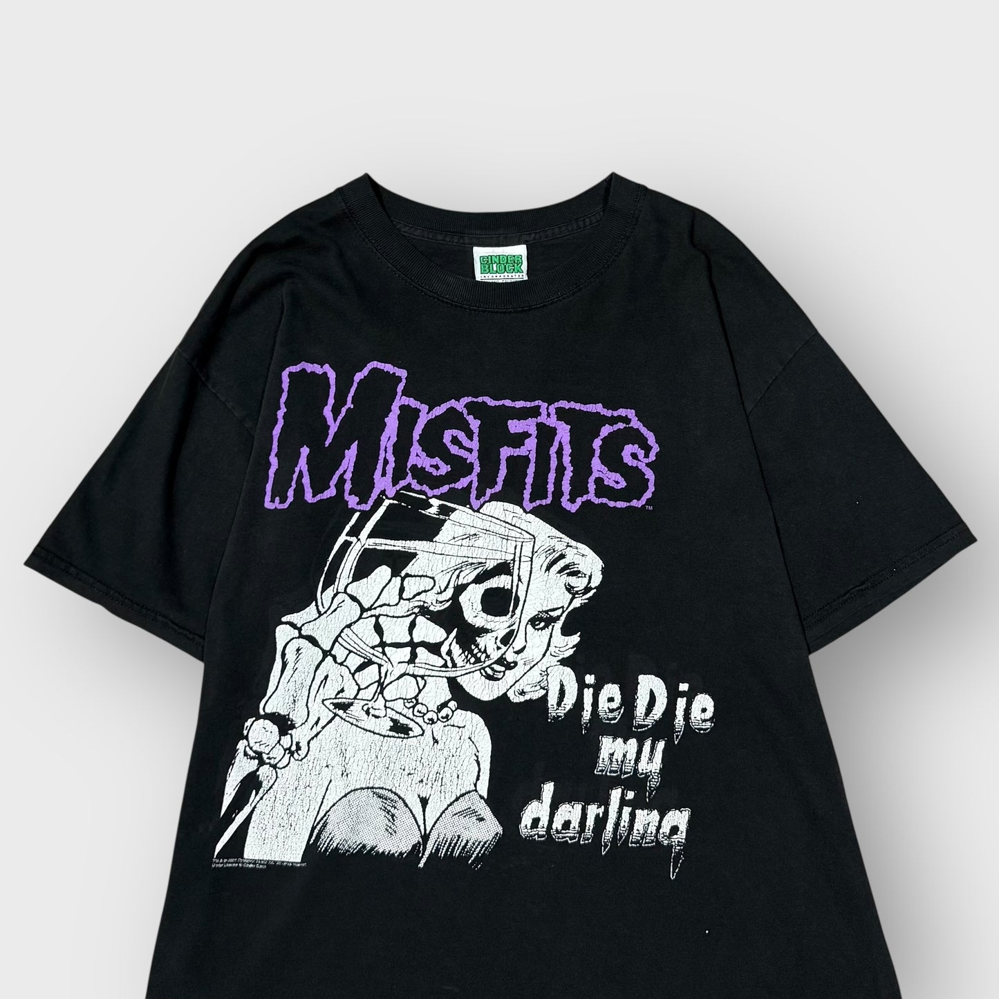 90’s-00’s Misfits “Die,Die My Darling” music t-shirt